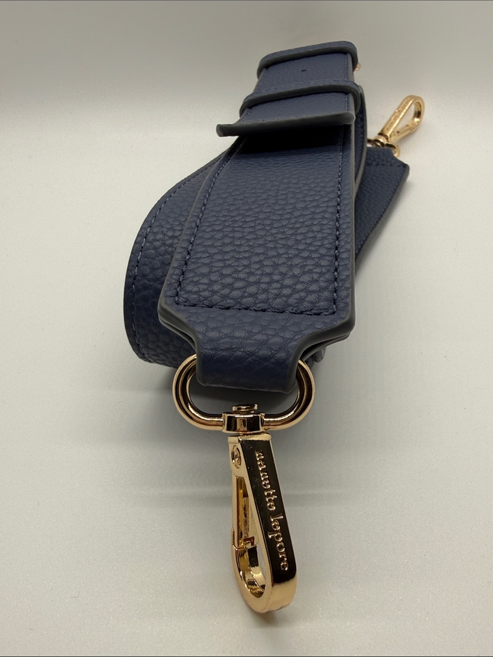 Nanette Lepore Blue Leather 1.5” Wide Replacement Strap NWOT